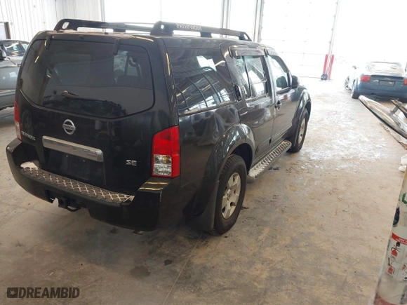 2006 Nissan Pathfinder SE with VIN 5N1AR18U96C609985, listed as a IAAI auction lot 41616319 with 148,456 mi miles. Bid and sale history available at carsss.com. Image 4.