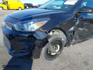 2021 Kia Rio S with VIN 3KPA24AD9ME395011, listed as a IAAI auction lot 41876173 with 45,622 mi miles. Bid and sale history available at carsss.com. Image 6.