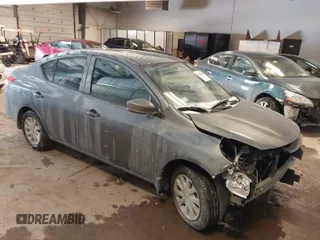 2018 Nissan Versa Sedan SV with VIN 3N1CN7AP4JL838302, listed as a IAAI auction lot 41588129 with 48,449 mi miles. Bid and sale history available at carsss.com. Image 1.
