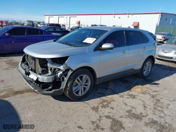 2017 Ford Edge SEL with VIN 2FMPK3J99HBB75103, listed as a IAAI auction lot 41367256 with 122,007 mi miles. Bid and sale history available at carsss.com. Image 18.