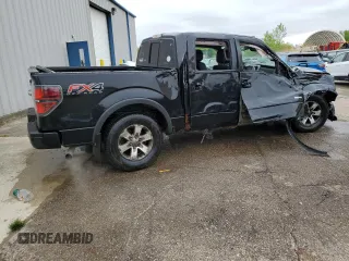 2013 Ford F-150 XL with VIN 1FTFW1ET8DFB48157, listed as a Copart auction lot 57127695 with 257,750 mi miles and Clean title. Bid and sale history available at DreamBid. Image 3.