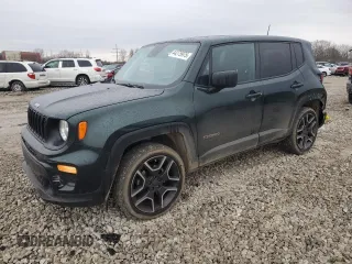 2021 Jeep Renegade Jeepster z VIN ZACNJDAB2MPM33200, wystawiony jako Copart lot #44275975 z przebiegiem 75 848 mil mil oraz Szkoda całkowita • Salvage title. Historia ofert i sprzedaży dostępna na DreamBid. Obrazek 1.