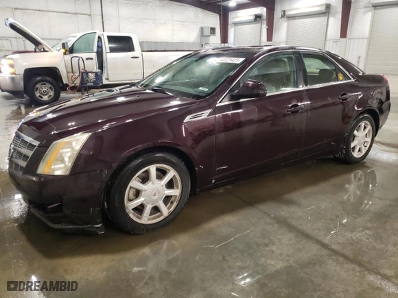 2009 Cadillac CTS AWD w/1SA with VIN 1G6DG577190131872, listed as a Copart auction lot 44121425 with 164,582 mi miles and Clean Title. Bid and sale history available at carsss.com. Image 1.