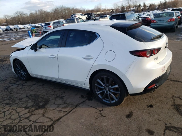 2019 Mazda Mazda3 Hatchback w/Preferred Pkg with VIN JM1BPBMM6K1122341, listed as a Copart auction lot 45672615 with 90,930 mi miles and Salvage Title. Bid and sale history available at carsss.com. Image 2.