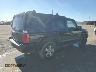 2007 Jeep Commander Sport with VIN 1J8HH48P47C614040, listed as a Copart auction lot 43062385 with 142,837 mi miles and Salvage Title. Bid and sale history available at carsss.com. Image 3.