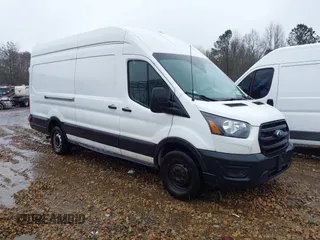 2020 Ford Transit Cargo with VIN 1FTBR3X89LKA10949, listed as a IAAI auction lot 41565082 with 156,494 mi miles. Bid and sale history available at carsss.com. Image 1.