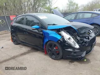 2016 Ford Fiesta ST with VIN 3FADP4GX0GM126881, listed as a IAAI auction lot 41968895 with 93,847 mi miles. Bid and sale history available at carsss.com. Image 1.
