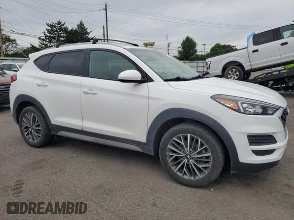 2020 Hyundai Tucson SEL z VIN KM8J3CAL3LU240156, wystawiony jako Copart lot #54928455 z przebiegiem 90 804 mil mil oraz Szkoda całkowita • Salvage title. Historia ofert i sprzedaży dostępna na DreamBid. Obrazek 4.