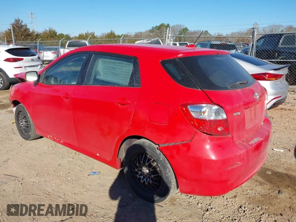 2009 Toyota Matrix with VIN 2T1KU40E29C175918, listed as a IAAI auction lot 41693932 with 110,609 mi miles and . Bid and sale history available at DreamBid. Image 3.