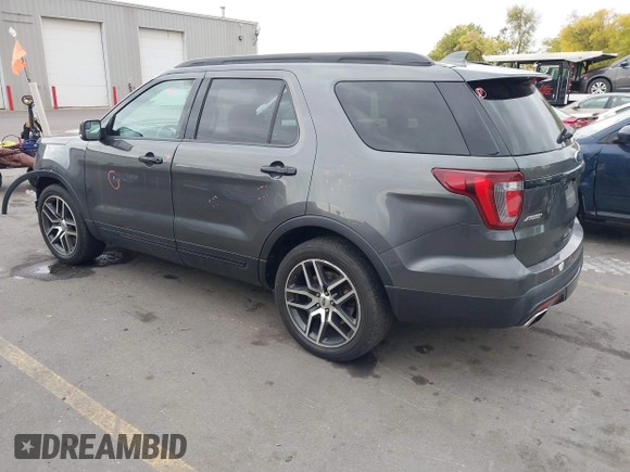 2017 Ford Explorer Sport z VIN 1FM5K8GT0HGB83753, wystawiony jako IAAI lot #40718586 z przebiegiem 101 980 mil mil oraz . Historia ofert i sprzedaży dostępna na DreamBid. Obrazek 3.