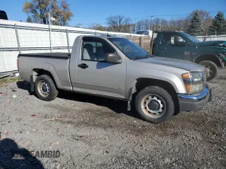 2009 GMC Canyon Work Truck with VIN 1GTCS149298112691, listed as a Copart auction lot 80513054 with 81,561 mi miles and Clean Title. Bid and sale history available at carsss.com. Image 4.