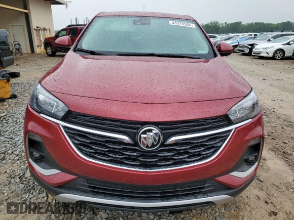 2020 Buick Encore GX Preferred with VIN KL4MMBS26LB124602, listed as a Copart auction lot 53979505 with 42,766 mi miles and Salvage title. Bid and sale history available at DreamBid. Image 5.