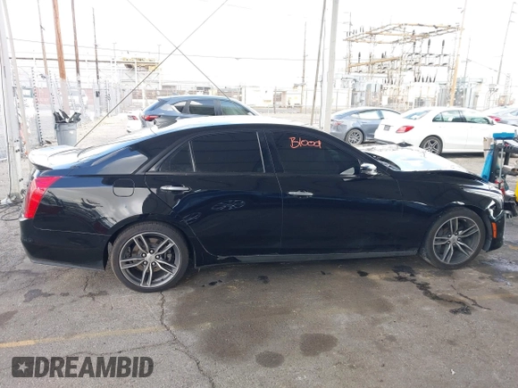 2017 Cadillac CTS V-Sport RWD with VIN 1G6AU5S8XH0183589, listed as a IAAI auction lot 41936604 with 101,186 mi miles and . Bid and sale history available at DreamBid. Image 12.