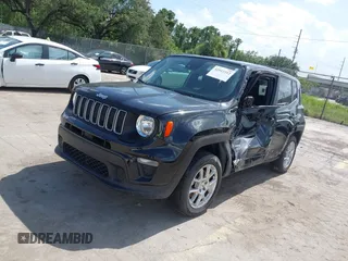 2023 Jeep Renegade Latitude with VIN ZACNJDB10PPP56011, listed as a IAAI auction lot 42512212 with 40,214 mi miles and . Bid and sale history available at DreamBid. Image 17.