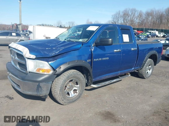 2011 Ram 1500 Sport with VIN 1D7RV1GTXBS502123, listed as a IAAI auction lot 41846136 with 151,353 mi miles. Bid and sale history available at carsss.com. Image 2.