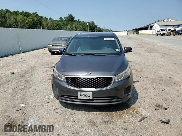2016 Kia Sedona LX with VIN KNDMB5C15G6092159, listed as a Copart auction lot 67584274 with 143,102 mi miles and Salvage Title. Bid and sale history available at DreamBid. Image 12.