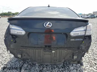 2011 Lexus HS 250h with VIN JTHBB1BA3B2048239, listed as a Copart auction lot 53230695 with 274,110 mi miles and Salvage Title. Bid and sale history available at carsss.com. Image 6.
