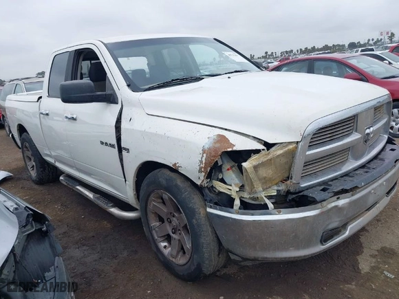 2009 Dodge Ram 1500 SLT with VIN 1D3HB18T69S812221, listed as a IAAI auction lot 40715494 with 306,416 mi miles. Bid and sale history available at carsss.com. Image 13.