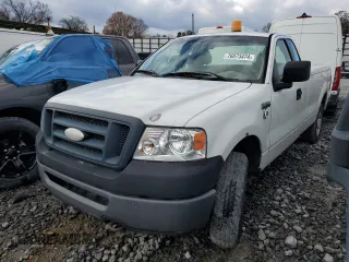 2008 Ford F-150 XL with VIN 1FTRF14W78KE32949, listed as a Copart auction lot 76073474 with 187,893 mi miles and Clean Title. Bid and sale history available at carsss.com. Image 1.