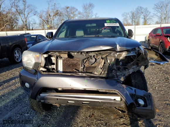2015 Toyota Tacoma with VIN 3TMLU4EN0FM164657, listed as a Copart auction lot 43260985 with NaN miles and Salvage Title. Bid and sale history available at carsss.com. Image 5.
