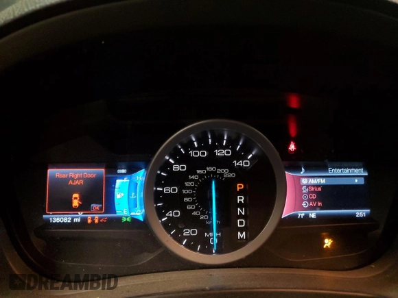 2013 Ford Explorer XLT with VIN 1FM5K8D82DGC95402, listed as a Copart auction lot 53272635 with 136,082 mi miles and Salvage Title. Bid and sale history available at carsss.com. Image 9.