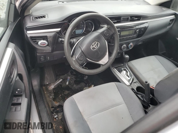 2014 Toyota Corolla L with VIN 2T1BURHE8EC058579, listed as a Copart auction lot 88547505 with 125,825 mi miles and Salvage title. Bid and sale history available at DreamBid. Image 8.