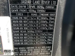 2020 Jaguar I-Pace SE z VIN SADHC2S18L1F87968, wystawiony jako Copart lot #66728514 z przebiegiem 63 267 mil mil oraz Szkoda całkowita • Salvage title. Historia ofert i sprzedaży dostępna na DreamBid. Obrazek 14.