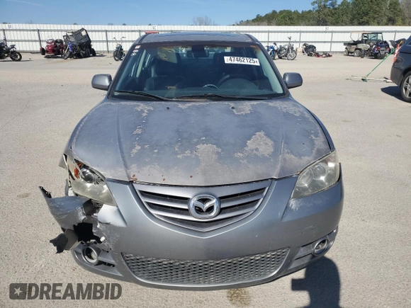 2006 Mazda 3 s Grand Touring with VIN JM1BK323861500390, listed as a Copart auction lot 47462125 with 278,826 mi miles and Salvage Title. Bid and sale history available at carsss.com. Image 5.