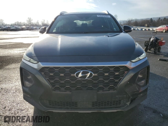 2019 Hyundai Santa Fe Limited with VIN 5NMS5CAD2KH048924, listed as a Copart auction lot 43625285 with 118,874 mi miles and Salvage Title. Bid and sale history available at carsss.com. Image 5.