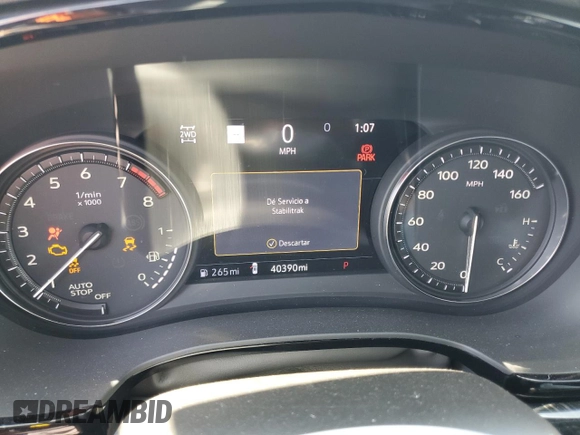 2020 Cadillac XT6 AWD Premium Luxury with VIN 1GYKPDRS1LZ189168, listed as a Copart auction lot 67088104 with 40,390 mi miles and Salvage Title. Bid and sale history available at carsss.com. Image 9.