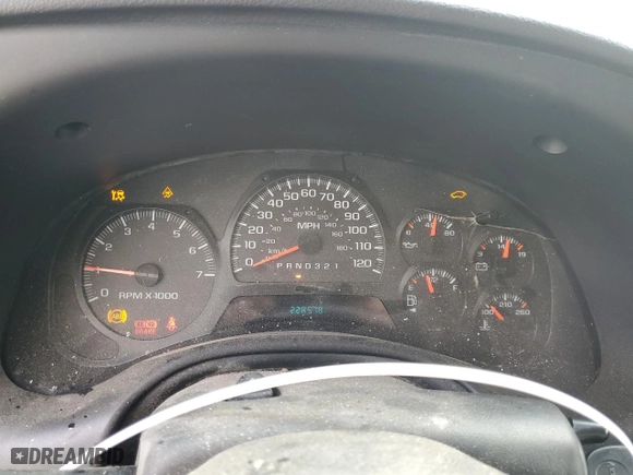 2006 Chevrolet TrailBlazer LS with VIN 1GNDT13SX62115317, listed as a Copart auction lot 44437585 with 228,578 mi miles and Non Repairable. Bid and sale history available at carsss.com. Image 9.