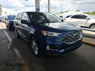2021 Ford Edge Titanium with VIN 2FMPK3K98MBA53776, listed as a IAAI auction lot 42785493 with 114,856 mi miles and . Bid and sale history available at DreamBid. Image 21.
