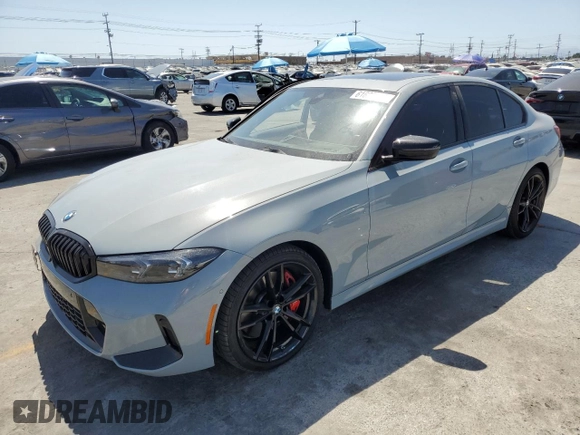2023 BMW 3 Series 330i with VIN 3MW69FF00P8D52700, listed as a Copart auction lot 61629485 with 12,007 mi miles and Salvage title. Bid and sale history available at DreamBid. Image 1.