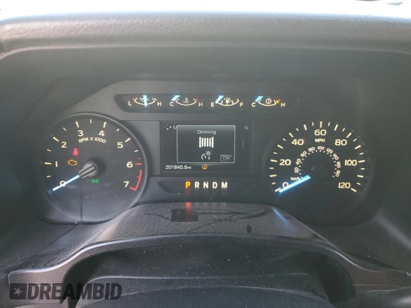 2018 Ford F-150 XL with VIN 1FTFW1E58JFA47293, listed as a Copart auction lot 53405735 with 201,840 mi miles and Clean Title. Bid and sale history available at carsss.com. Image 9.