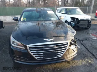 2017 Genesis G80 3.8L with VIN KMHGN4JE3HU204955, listed as a IAAI auction lot 41501931 with 83,519 mi miles. Bid and sale history available at carsss.com. Image 12.