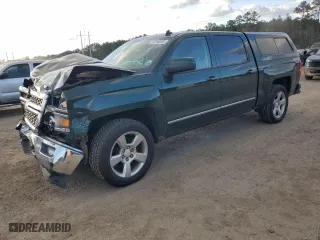 2014 Chevrolet Silverado 1500 LT with VIN 3GCUKREC1EG509178, listed as a Copart auction lot 48786065 with 140,726 mi miles and Salvage Title. Bid and sale history available at carsss.com. Image 1.