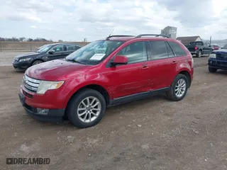 2009 Ford Edge SEL with VIN 2FMDK38C49BA81880, listed as a IAAI auction lot 41627083 with 187,777 mi miles. Bid and sale history available at carsss.com. Image 2.