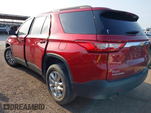 2020 Chevrolet Traverse LT Cloth z VIN 1GNERGKW0LJ253301, wystawiony jako IAAI lot #41942663 z przebiegiem Nie podano mil oraz . Historia ofert i sprzedaży dostępna na DreamBid. Obrazek 3.