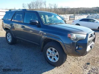 2021 Toyota 4Runner SR5 with VIN JTEEU5JRXM5235997, listed as a IAAI auction lot 41185640 with 68,445 mi miles. Bid and sale history available at carsss.com. Image 1.