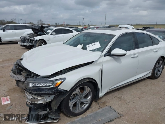 2019 Honda Accord EX with VIN 1HGCV1F48KA031977, listed as a IAAI auction lot 41745191 with 96,497 mi miles and . Bid and sale history available at DreamBid. Image 6.