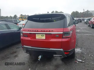 2018 Land Rover Range Rover Sport HSE with VIN SALWR2RVXJA186399, listed as a IAAI auction lot 41077754 with 50,590 mi miles. Bid and sale history available at carsss.com. Image 16.