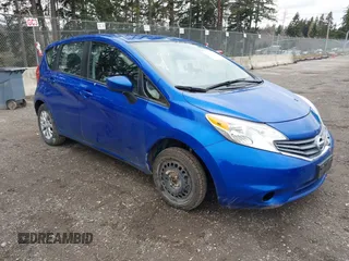 2016 Nissan Note S with VIN 3N1CE2CP4GL405846, listed as a IAAI auction lot 41641686 with 59,420 mi miles and . Bid and sale history available at DreamBid. Image 1.
