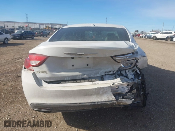 2016 Chrysler 200 S with VIN 1C3CCCBG0GN100441, listed as a IAAI auction lot 41445135 with 122,072 mi miles. Bid and sale history available at carsss.com. Image 16.