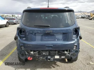 2021 Jeep Renegade Trailhawk с VIN ZACNJDC16MPM92268, выставлен на аукционе Copart как лот 51548315 с пробегом 34 842 миль миль и Списание • Salvage title. История ставок и продаж доступна на DreamBid. Изображение 6.