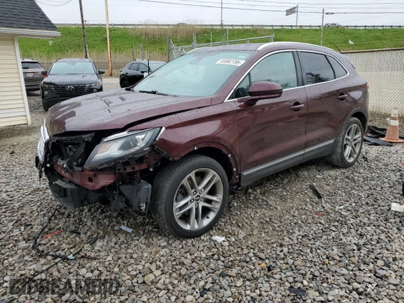 2018 Lincoln MKC Reserve z VIN 5LMTJ3DH8JUL13666, wystawiony jako Copart lot #55902795 z przebiegiem 83 094 mil mil oraz Szkoda całkowita • Salvage title. Historia ofert i sprzedaży dostępna na DreamBid. Obrazek 1.