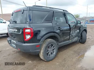 2021 Ford Bronco Sport Big Bend with VIN 3FMCR9B6XMRB31057, listed as a IAAI auction lot 42192657 with 51,132 mi miles and . Bid and sale history available at DreamBid. Image 4.