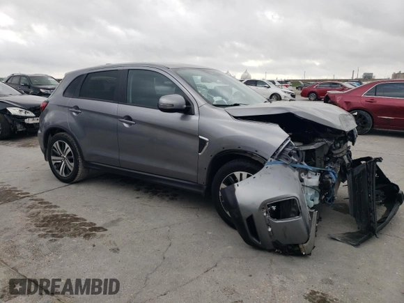 2022 Mitsubishi Outlander Sport SE with VIN JA4APVAU5NU008300, listed as a Copart auction lot 51391655 with 53,979 mi miles and Salvage Title. Bid and sale history available at carsss.com. Image 4.