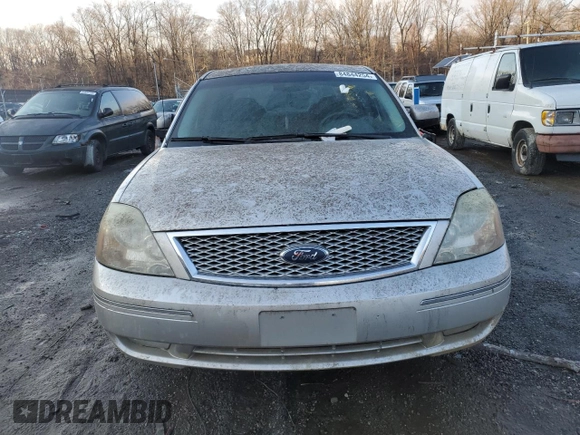 2007 Ford Five Hundred SEL with VIN 1FAFP24157G115253, listed as a Copart auction lot 84844254 with Not Provided miles and Salvage Title. Bid and sale history available at carsss.com. Image 5.
