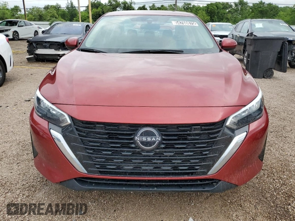 2024 Nissan Sentra SV with VIN 3N1AB8CV6RY350310, listed as a Copart auction lot 54760875 with 37,307 mi miles and Clean Title. Bid and sale history available at DreamBid. Image 5.