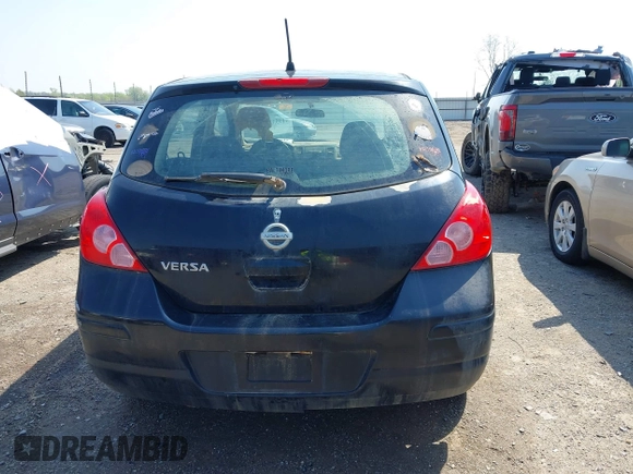 2009 Nissan Versa 1.8 S with VIN 3N1BC13E59L499006, listed as a IAAI auction lot 41953194 with 179,330 mi miles. Bid and sale history available at carsss.com. Image 16.